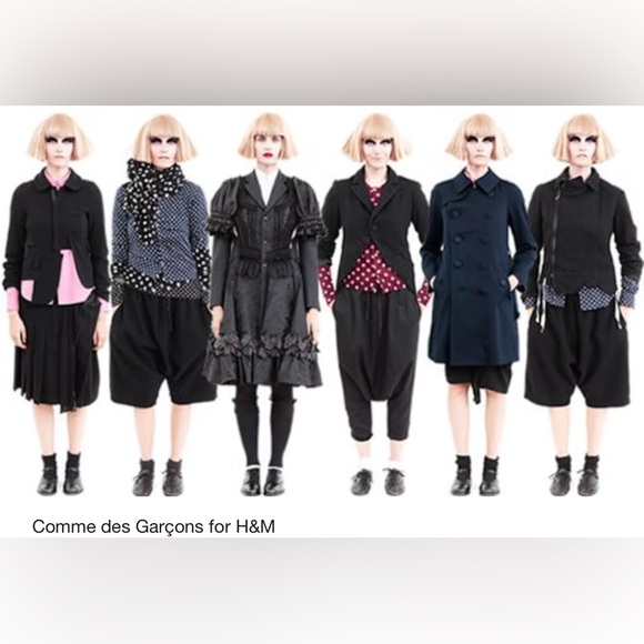 New without tags Comme des garçons H&M collab polka dot sweater. Size medium. - Picture 14 of 15